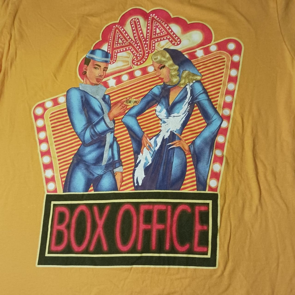Unisex Next Level Apparel Aja Box Office Yellow Tee